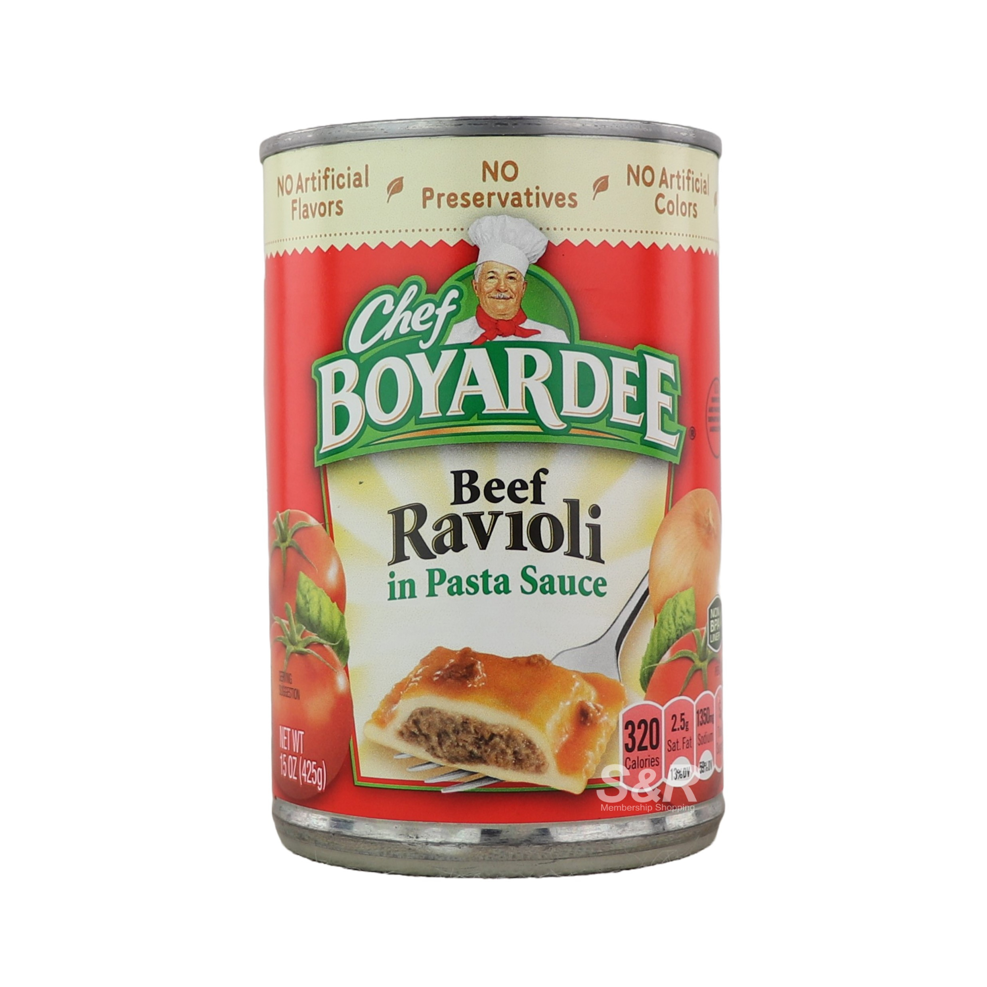Chef Boyardee Beef Ravioli Pasta Sauce 425g